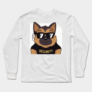 German Sheperd Security Long Sleeve T-Shirt